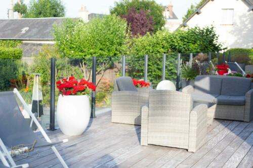 CHAMBRE FAMILIALE AVEC TERRASSE